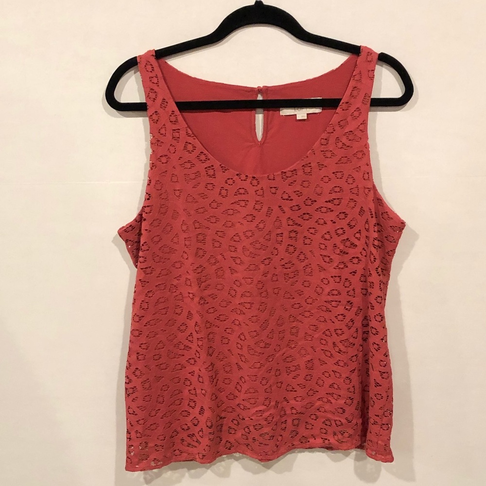 LOFT Lace Tank Top